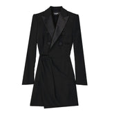 Dsquared² Black Viscose Cocktail Dress
